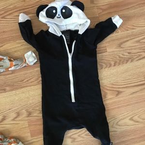 Whistle & Flute panda romper